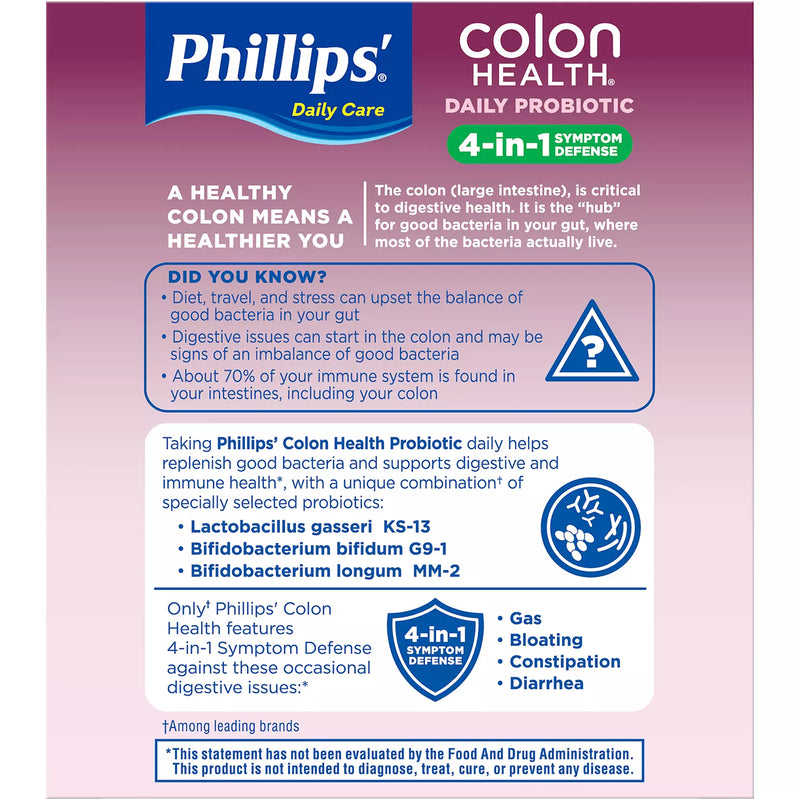 Phillips' Colon Health Probiotic Supplement (90 ct.)
