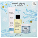 Philosophy Smooth, Glowing & Hopeful Set (3 pc.)