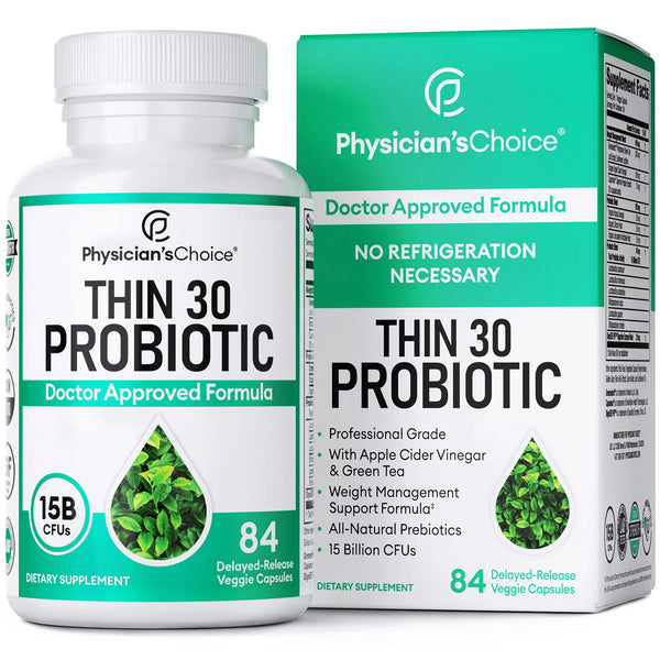 Physician's Choice Thin 30 Probiotics Weight Loss Capsules, 15 Billion CFU (84 ct.)