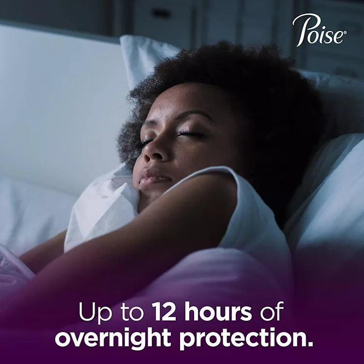 Poise Overnight Pads, Extra Coverage - Ultimate (96 ct.)