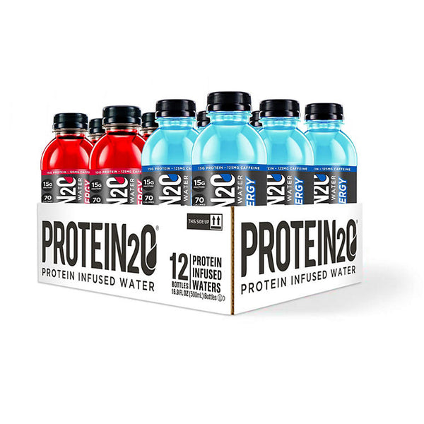 Protein2o + Energy Variety Pack (16.9 fl. oz., 12 pk.)