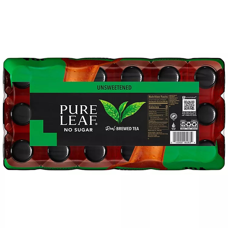 Pure Leaf Unsweetened Iced Tea (16.9 oz., 18 pk.)