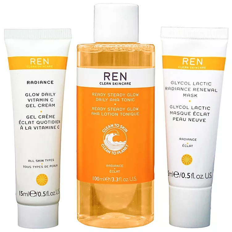 REN Skincare Radiance Glow Kit (3 pc.)