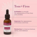 RETINOL Anti-Wrinkle Facial Serum & Eye Gel Duo Set (1 fl. oz., 0.5 oz.,2 pk.)