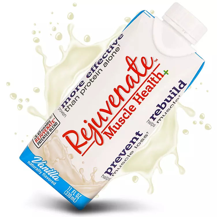 Rejuvenate Ready to Drink with Organic Plant Protein, Vanilla (11 fl. oz., 12 pk.)