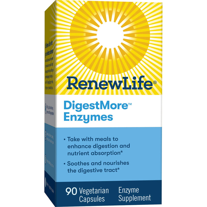 Renew Life DigestMore Adult Digestive Plant Enzyme Formula with L-Glutamine (90 ct.)
