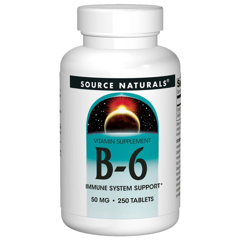 Vitamin B-6 50mg 250 tabs