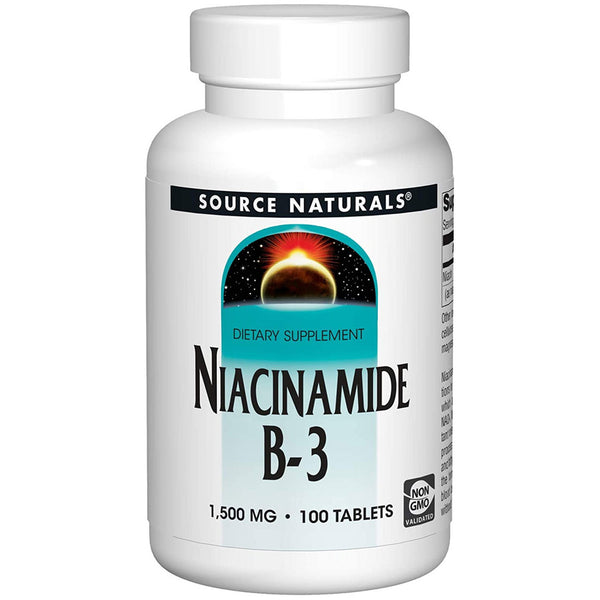 Niacinamide B-3 1,500 mg 100 tabs