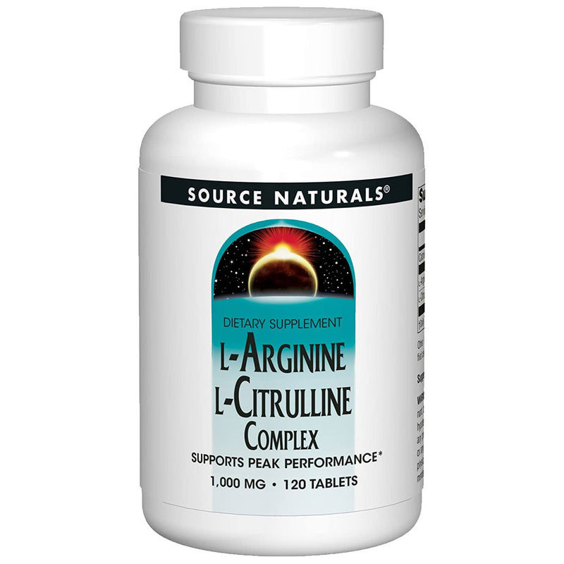 علامة التبويب L-Arginine L-Citrulline Complex 120 قرص
