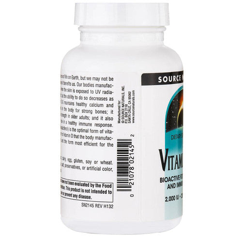 Vitamin D-3 2000 IU 200 caps
