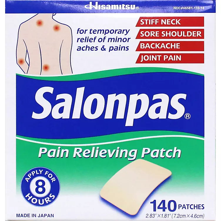 Salonpas Pain Relieving Patch (140 ct.)