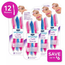 Schick Hydro Silk Facial Touch-Up Razor, Dermaplaning Tool (3 ct., 4 pk.)