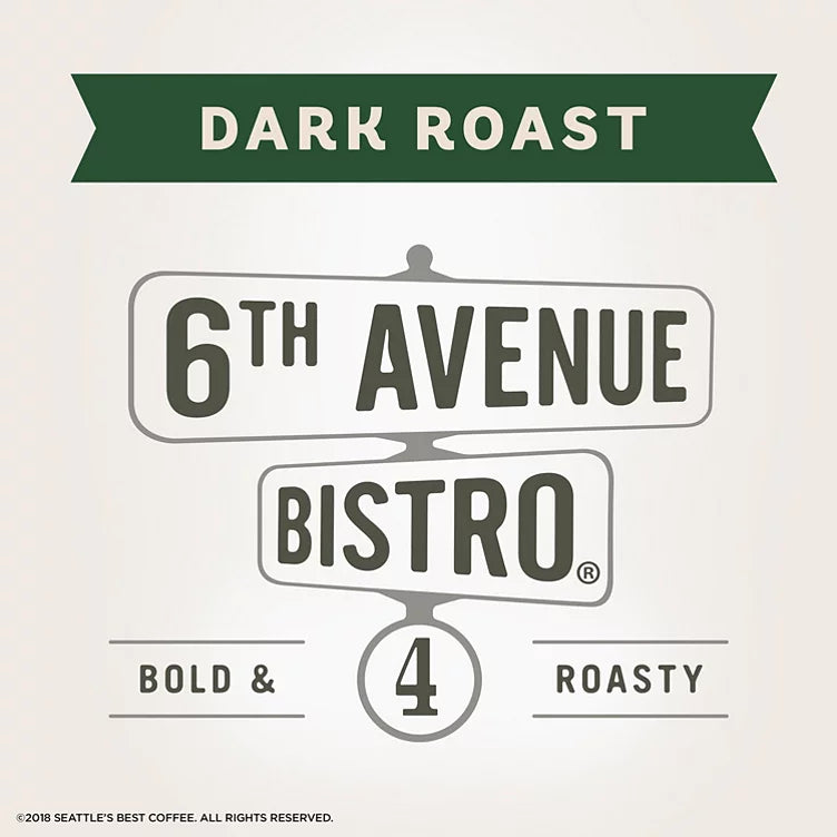 Seattle's Best Coffee 6th Avenue Bistro Ground Coffee (32 oz.)