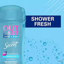 Secret Outlast Clear Gel Deodorant, Shower Fresh (2.6 oz., 4 pk.)