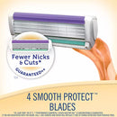 Skintimate Vanilla Sugar Disposable Razors for Women (15 ct.)