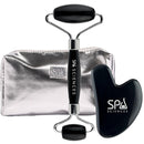 Spa Sciences Obsidian Roller & Gua Sha Set