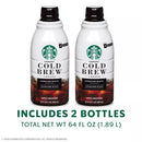 Starbucks Cold Brew Signature Black Medium Roast Coffee Concentrates (32 oz., 2 pk.)