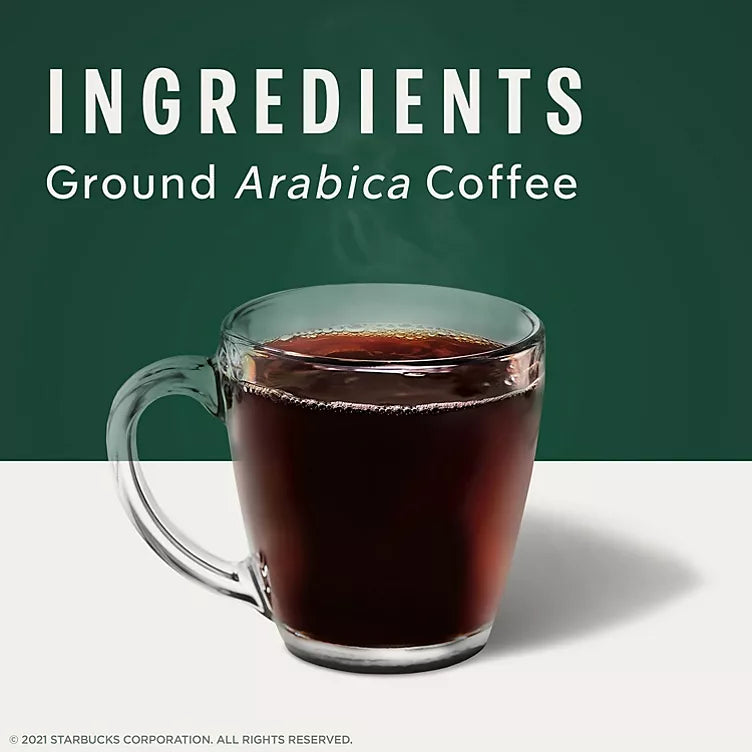 Starbucks Dark French Roast Ground Coffee (40 oz.)