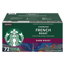 Starbucks French Roast Coffee K-Cups (72 ct.)