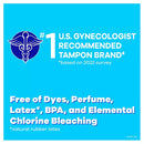 Tampax Pearl Super Tampons, Unscented (96 ct.)