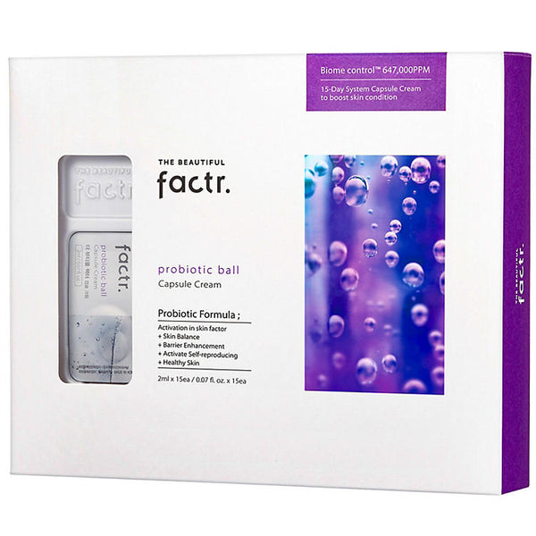 The Beautiful Factr Probiotic Capsule Cream (0.07 fl. oz., 15 pk)