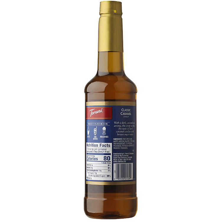 Torani Classic Caramel Syrup (750 mL)