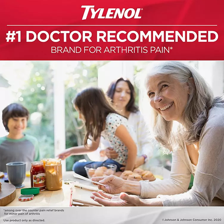 Tylenol 8 HR Arthritis Pain Extended Release Caplets, 650mg (290 ct.)