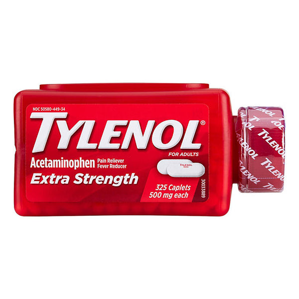 Tylenol Extra Strength Caplets, Pain Relief 500mg (325 ct.)