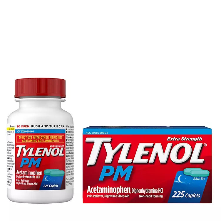 Tylenol PM Extra Strength Caplets (225 ct.)
