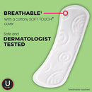 U by Kotex Security Daily Liners, Light Absorbency, Regular Length (129 ct.)