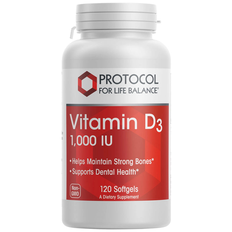 Vitamin D3 1,000 IU 120 gels