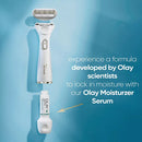 Venus Radiant Skin Womens razor, Seaweed & Aloe Olay moisturizer, 1 razor handle + 5 blade refills + 5 Olay moisturizer refills