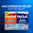Vicks DayQuil and NyQuil Severe Cough, Cold, & Flu Relief LiquiCaps Convenience Pack (72 ct.)