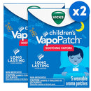 Vicks VapoPatch with Long Lasting Soothing Vicks Vapors for Children (5 ct., 2 pk.)