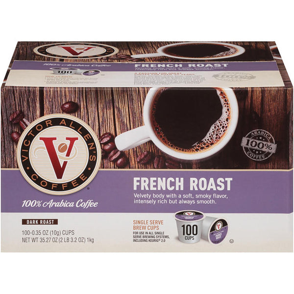 Victor Allen's Single-Serve Cups, French Roast (100 ct.)