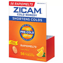 Zicam Cold Remedy RapidMelts, Citrus Flavor, Quick Dissolve Tablets (56 ct.)