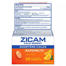 Zicam Cold Remedy RapidMelts, Citrus Flavor, Quick Dissolve Tablets (56 ct.)
