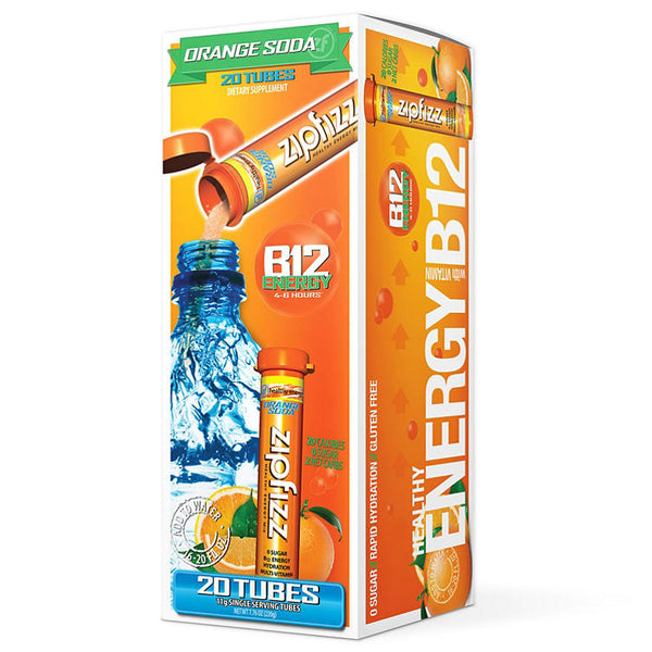 Zipfizz Energy Drink Mix, Orange Soda (20 ct.)