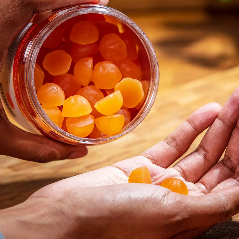 فيتامينات مضادة للرصاص أ + د + ك علكات ، برتقال بالفراولة (90 قيراط)