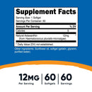 Nutricost Astaxanthin Softgels