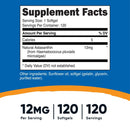 Nutricost Astaxanthin Softgels