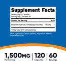 Nutricost Betaine Anhydrous (TMG) Capsules