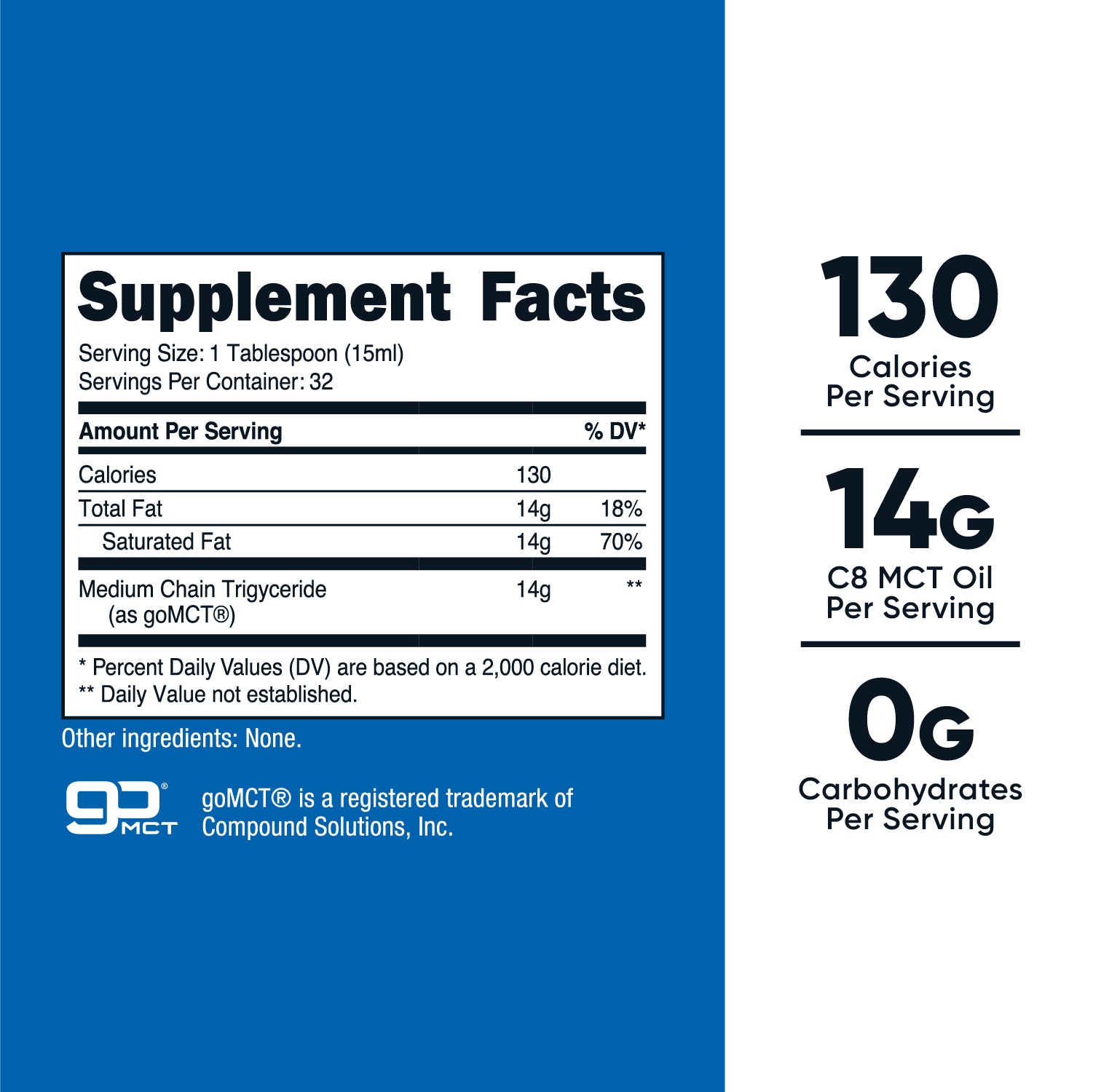 Nutricost C8 MCT Oil
