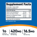 Nutricost Calcium + Magnesium + Zinc Citrates with Vitamin D3 Powder