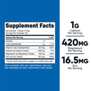 Nutricost Calcium + Magnesium + Zinc Citrates with Vitamin D3 Powder
