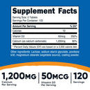 Nutricost Calcium (with Vitamin D3) Tablets
