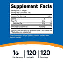 Nutricost Coconut Oil Softgels