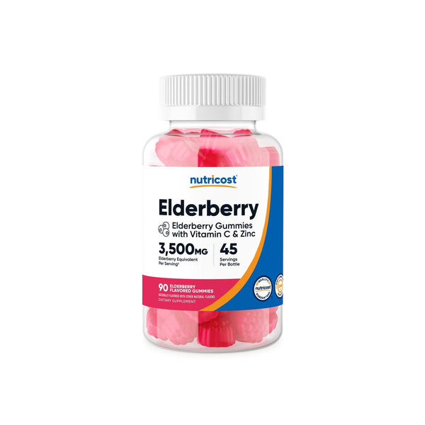 Nutricost Elderberry Gummies (with Vitamin C & Zinc)