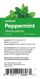 Nutricost Essential Oils (100% Pure Oregano, Peppermint, Melaleuca, or Lavender Oil)