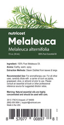 Nutricost Essential Oils (100% Pure Oregano, Peppermint, Melaleuca, or Lavender Oil)